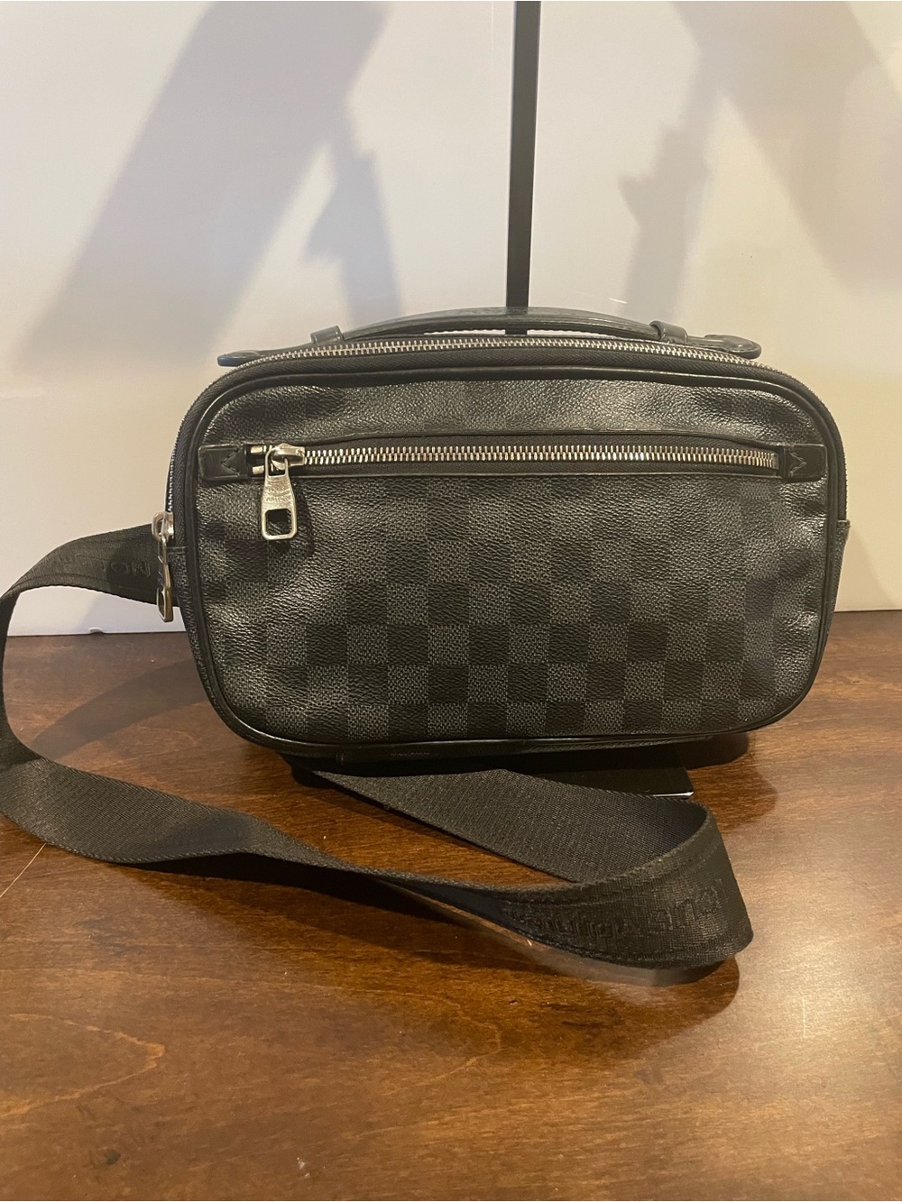 Louis Vuitton Ambler Damier Graphite Belt Bag